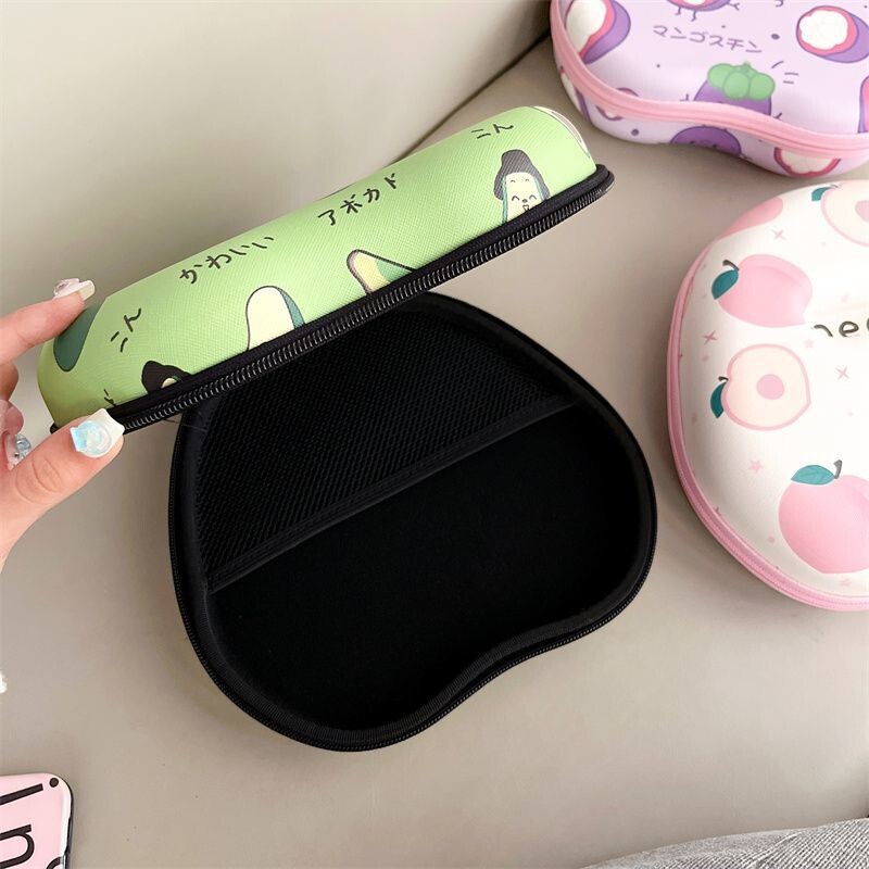 Za primjenjivo na Apple Airpodsmax Bluetooth slušalice Cartoon Storage Bag Anti-fall Hard Shell Zaštitna torbica Voćni uzorak