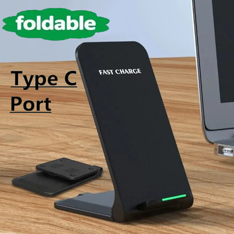 Postolje za brzi bežični punjač od 100 W za iPhone 15 14 13 12 11 Pro Max XR 8 Samsung Xiaomi Induction Fast Charging Dock Station