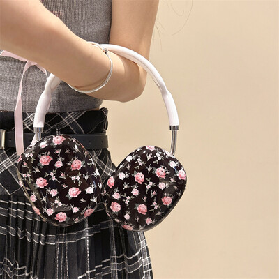 Wildflower wf žbunasti cvijet božura Traka za glavu Torbica za telefonske slušalice za AirPods Max Bežične slušalice Poklopac za slušalice