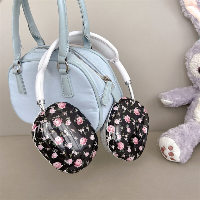 Wildflower wf žbunasti cvijet božura Traka za glavu Torbica za telefonske slušalice za AirPods Max Bežične slušalice Poklopac za slušalice