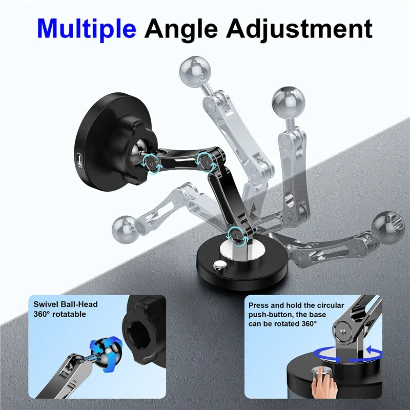 Magnetski stalak za bežični punjač za automobil, magnet za nosač za automobil, stanica za brzo punjenje, držač za telefon, nosač za iPhone 15 14 13 12 Pro Max