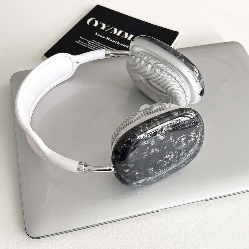 Cool sjajna blještava školjkasta torbica za slušalice za apple airpods max visokokvalitetna zaštitna maska za slušalice za airpodsmax