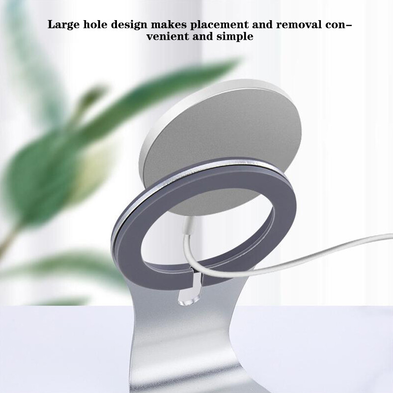 Magsafe stalak za punjač za mobitel Stalak za telefon stalak od aluminijske legure za IPhone 12 serije stalak za brzo bežično punjenje bez magneta