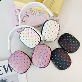 Airpods MaxEarphone nutikas kaitsekate Vastupidav kõrvaklapi sädelev armastus Nahkümbris Mugavad kõrvaklappide tarvikud