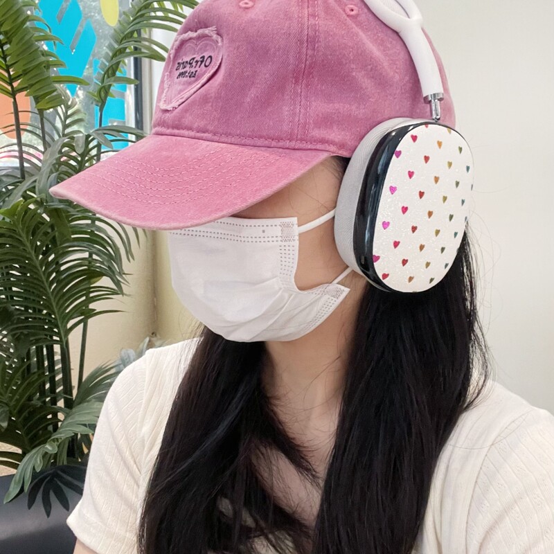 Za Airpods MaxEarphone Smart Protective Cover Izdržljiva svjetlucava kožna torbica za slušalice, udobna dodatna oprema za slušalice