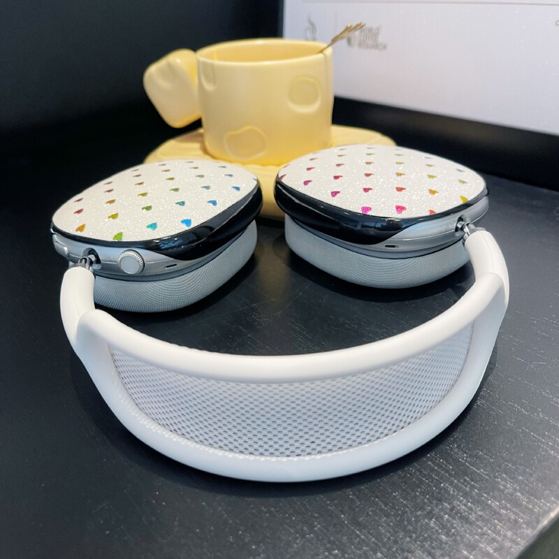 Za Airpods MaxEarphone Smart Protective Cover Izdržljiva svjetlucava kožna torbica za slušalice, udobna dodatna oprema za slušalice