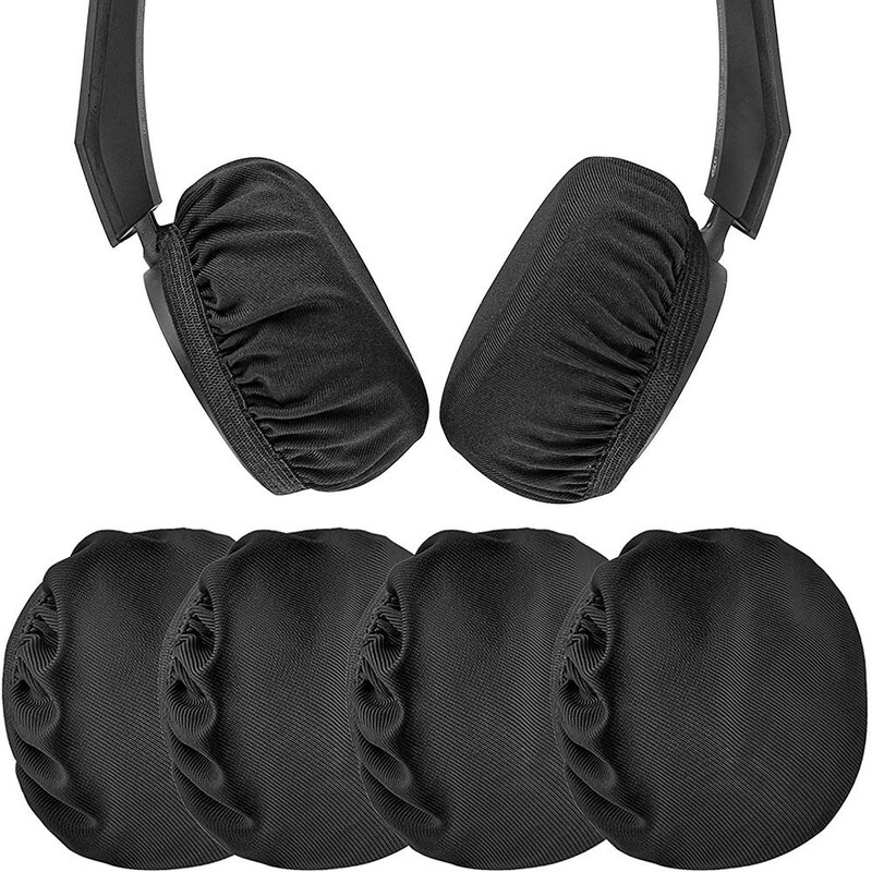 4 para elastičnih navlaka za jastučiće od likre Navlake za slušalice Rastezljivi i perivi štitnici za sanitarne naušnice
