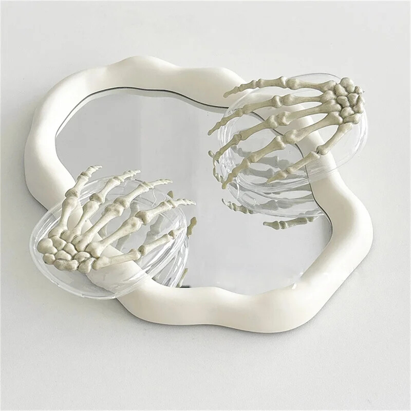 Slatki 3D smiješni kostur, poklon za noć vještica, zaštitna torbica za Apple Airpods Max, torbica za slušalice, prozirna školjka, dodaci za slušalice