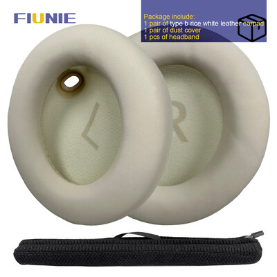 FIUNIE Резервни възглавнички за уши Подложки за Anker Soundcore Space One Слушалки Подложки за уши Наушници Ръкав Слушалки Лента за глава