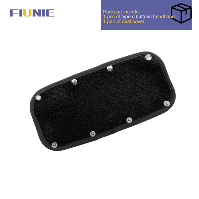 FIUNIE Резервни възглавнички за уши Подложки за Anker Soundcore Space One Слушалки Подложки за уши Наушници Ръкав Слушалки Лента за глава