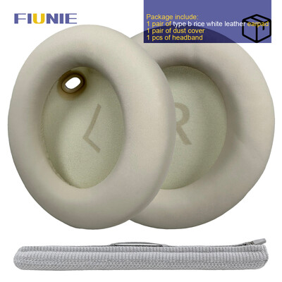 FIUNIE Резервни възглавнички за уши Подложки за Anker Soundcore Space One Слушалки Подложки за уши Наушници Ръкав Слушалки Лента за глава