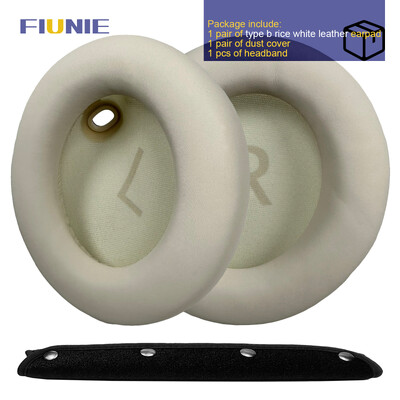 FIUNIE Резервни възглавнички за уши Подложки за Anker Soundcore Space One Слушалки Подложки за уши Наушници Ръкав Слушалки Лента за глава