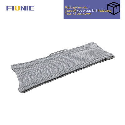 FIUNIE Резервни възглавнички за уши Подложки за Anker Soundcore Space One Слушалки Подложки за уши Наушници Ръкав Слушалки Лента за глава