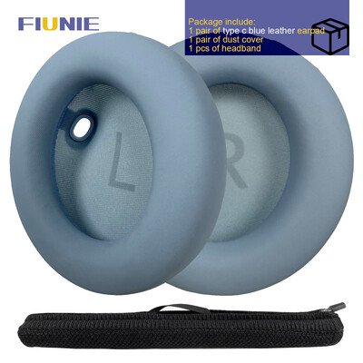 FIUNIE Резервни възглавнички за уши Подложки за Anker Soundcore Space One Слушалки Подложки за уши Наушници Ръкав Слушалки Лента за глава
