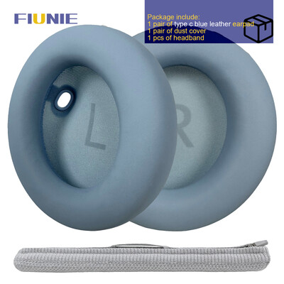 FIUNIE Резервни възглавнички за уши Подложки за Anker Soundcore Space One Слушалки Подложки за уши Наушници Ръкав Слушалки Лента за глава