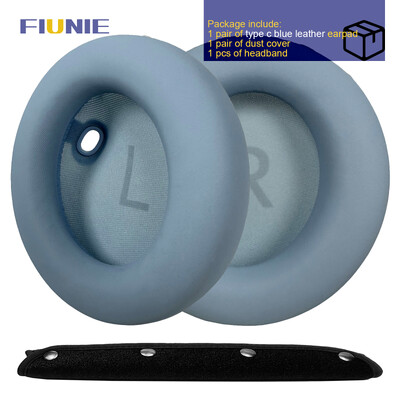 FIUNIE Резервни възглавнички за уши Подложки за Anker Soundcore Space One Слушалки Подложки за уши Наушници Ръкав Слушалки Лента за глава