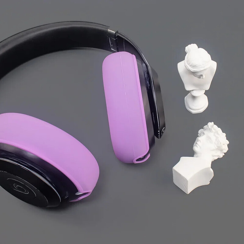 Миещи се наушници за слушалки Подходящи за Beats Studio Pro Cover Мек силикагел Защитен ръкав Устойчив на мръсотия Прахоустойчив