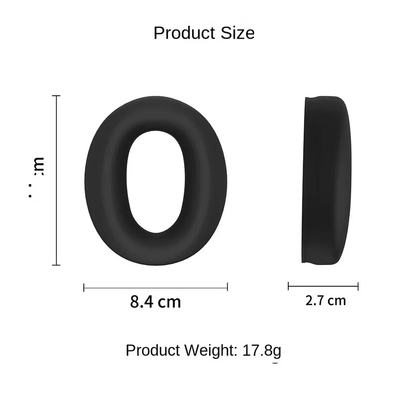 Миещи се наушници за слушалки Подходящи за Beats Studio Pro Cover Мек силикагел Защитен ръкав Устойчив на мръсотия Прахоустойчив