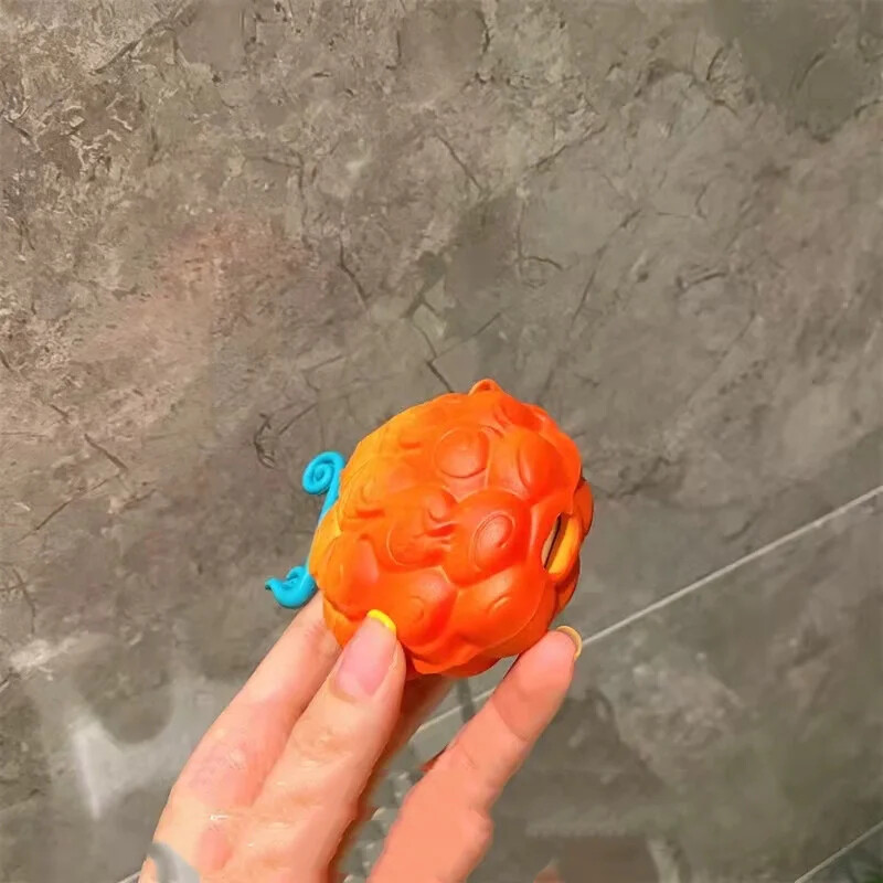 Японско аниме 3D Дяволски плод Силиконов калъф за слушалки за Airpods 3 4 Wrieless слушалки Защитно меко покритие за Airpods 1 2 Pro