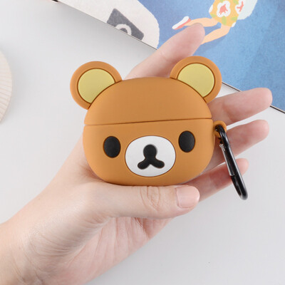 Rilakkuma Prikladno za AirPods Pro Zaštitna torbica Cartoon 3. generacije Apple 2. generacije bežične Bluetooth torbice za slušalice
