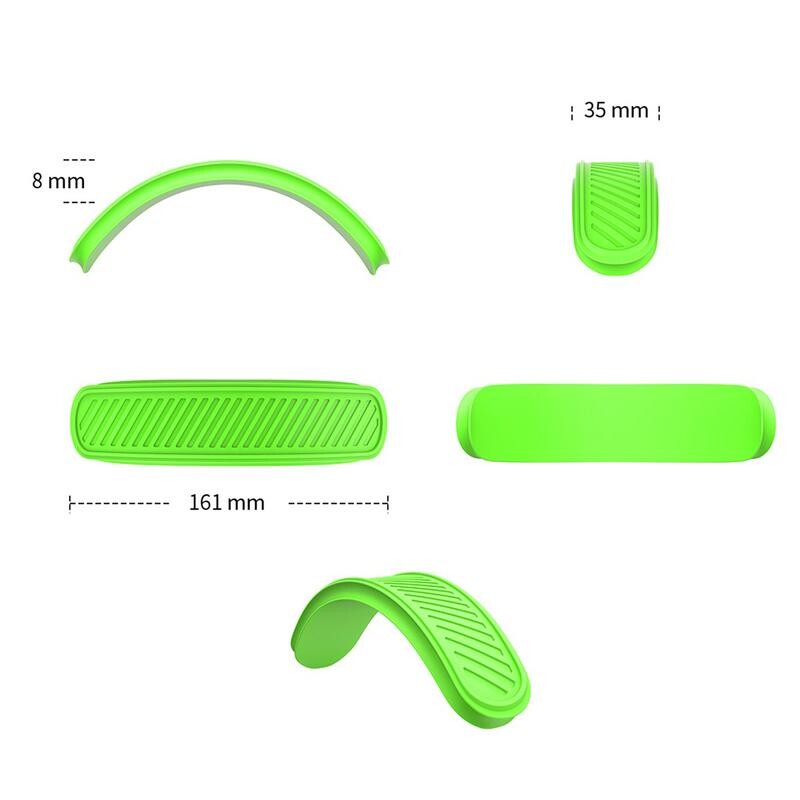 Navlaka za slušalice AirPods Max, periva, lagana fleksibilna silikonska jastučićna torbica Zaštitne navlake za slušalice