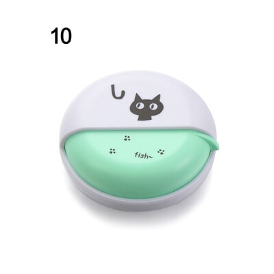 Carcasă pentru căști cu imprimare pentru pisici, 1 buc, organizator de cabluri multifuncțional, stocare rotativă, linie de date de protecție, cutie rotundă, acces pentru căști