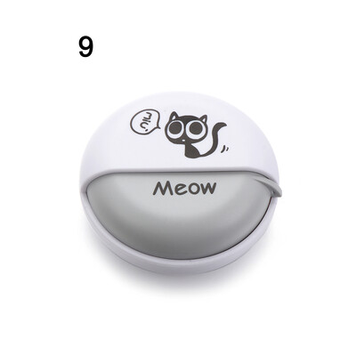 Carcasă pentru căști cu imprimare pentru pisici, 1 buc, organizator de cabluri multifuncțional, stocare rotativă, linie de date de protecție, cutie rotundă, acces pentru căști