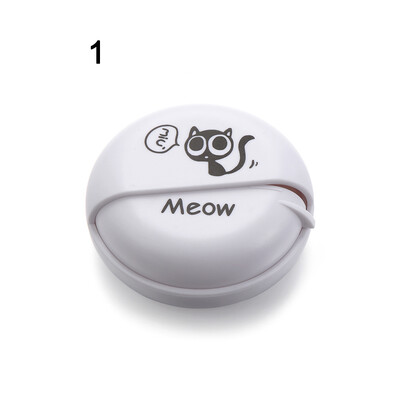 Carcasă pentru căști cu imprimare pentru pisici, 1 buc, organizator de cabluri multifuncțional, stocare rotativă, linie de date de protecție, cutie rotundă, acces pentru căști