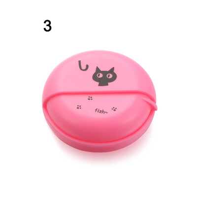 Carcasă pentru căști cu imprimare pentru pisici, 1 buc, organizator de cabluri multifuncțional, stocare rotativă, linie de date de protecție, cutie rotundă, acces pentru căști