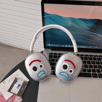 Κορέα Y2K Cartoon Cute Funny For Airpods Max Θήκη ακουστικών Διαφανές Ακουστικό από μαλακή σιλικόνη για Airpods Max Προστατευτικό κάλυμμα