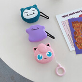 Skirtas Samsung Galaxy Buds Live 2 Pro 2 FE dėklui mielas Jigglypuff Ditto Snorlax silikoninis ausinių dėklo priedų dangtelis