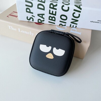 Crtani mini tvrdi držač za slušalice s patentnim zatvaračem, torbica, prijenosna kutija za slušalice, torbica za pohranu slušalica, zaštitni organizator za USB kabel