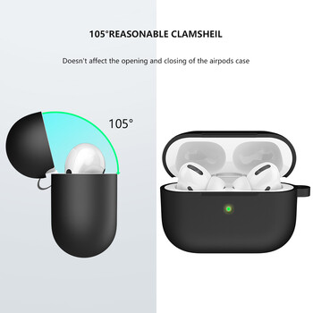 Θήκες σιλικόνης για Apple Airpods Pro Case Ακουστικά Αξεσουάρ Ασύρματο ακουστικό Bluetooth για Air Pods Pro Κάλυμμα θήκη airpods