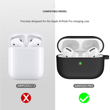 Θήκες σιλικόνης για Apple Airpods Pro Case Ακουστικά Αξεσουάρ Ασύρματο ακουστικό Bluetooth για Air Pods Pro Κάλυμμα θήκη airpods