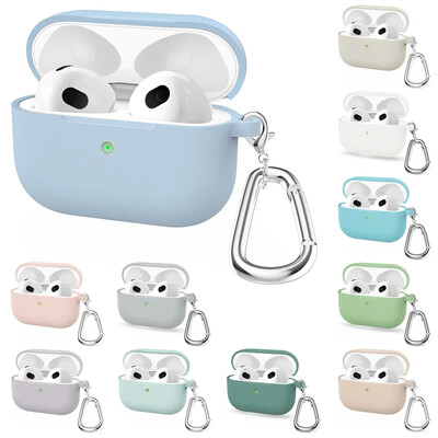 Szilikon tokok Apple Airpods Pro Case Fülhallgató Tartozékok Vezeték nélküli Bluetooth Headset For Air Pods Pro Cover airpod tok