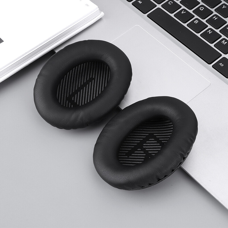 Zamjenski jastučići za uši Jastučići za slušalice od meke proteinske kože Jastučići za uši od memorijske pjene za Bose QuietComfort QC25 QC15 QC35
