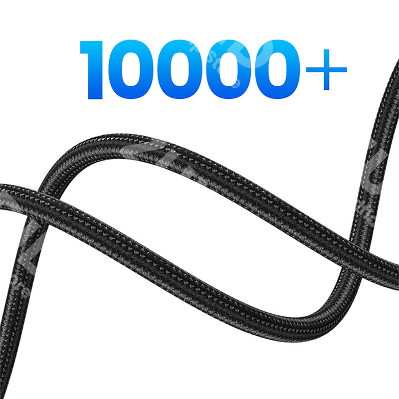 Prozirni PD100W USB tip C do C kabel 5A brzo punjenje za Macbook Xiaomi Samsung Huawei prijenosno računalo LED kabel za digitalni zaslon 1/2m