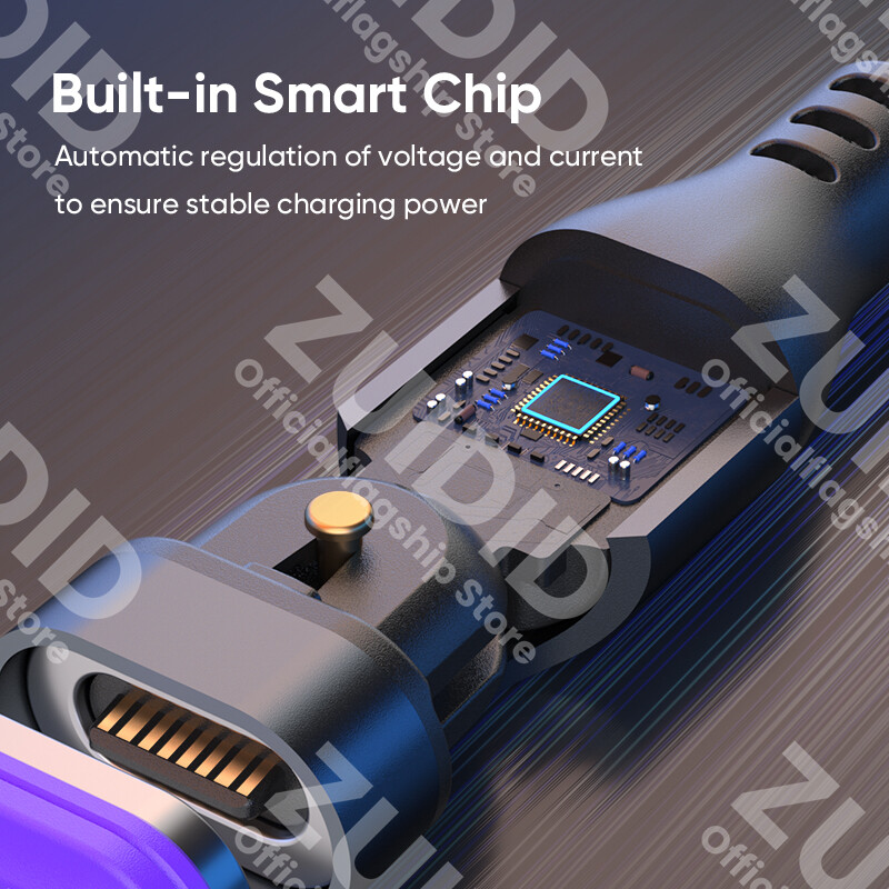 180 Rotate 240W USB C към Type C Магнитен кабел за зареждане USB Type C Бързо зарядно устройство Кабел за данни за iPhone 15 16 MacBook iPad Samsung