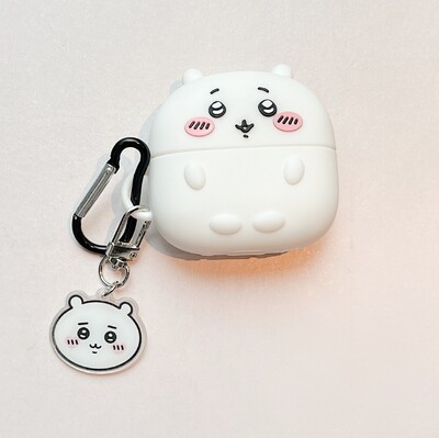 Калъф за слушалки Chiikawa Kawaii, анимационен герой Usagi, защита срещу падане, кутия за зареждане с Bluetooth, Airpods 4, 2, 3, 1, Pro , Pro2