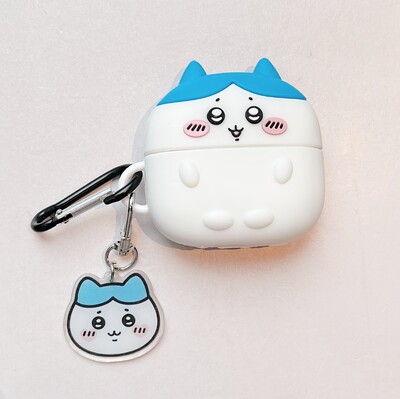 Калъф за слушалки Chiikawa Kawaii, анимационен герой Usagi, защита срещу падане, кутия за зареждане с Bluetooth, Airpods 4, 2, 3, 1, Pro , Pro2