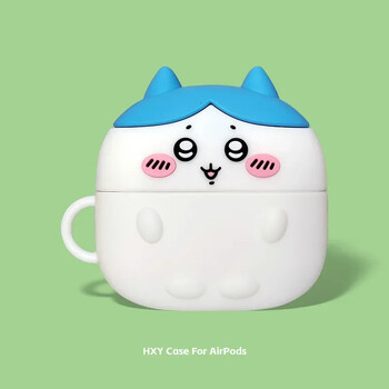 Chiikawas Airpod 1/2/3/pro 2 Case Cute Cartoon Figure Ασύρματα ακουστικά Hachi Bluetooth Προστατευτικό κάλυμμα Αξεσουάρ AirPods Δώρο