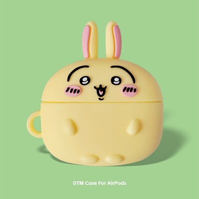 Chiikawas Airpod 1/2/3/pro 2 torbica Slatka crtana figurica Hachi Bluetooth bežične slušalice Zaštitna maska Dodatak za AirPods Poklon