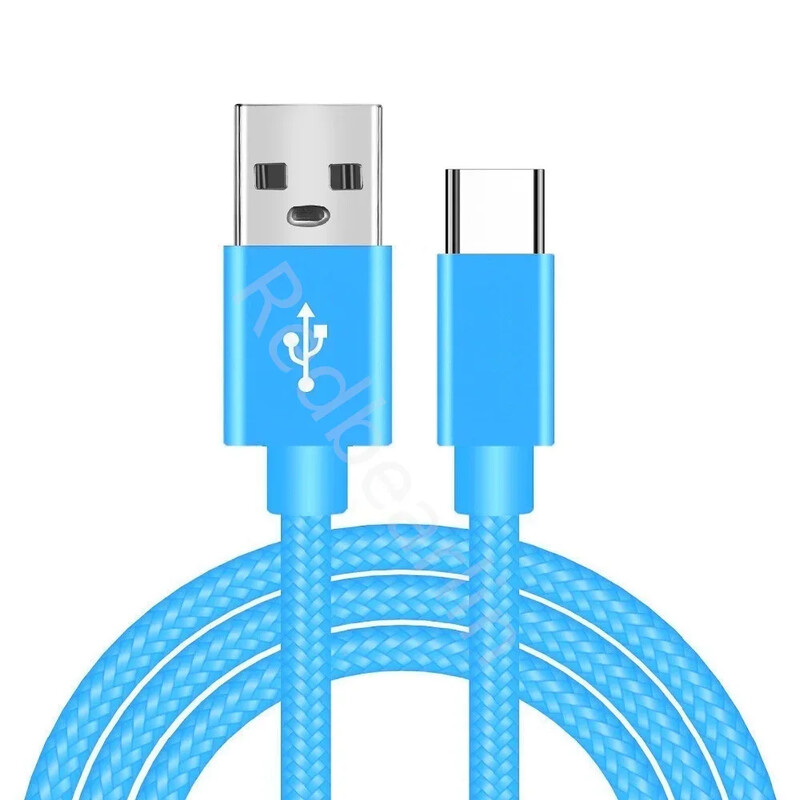 5 pakiranja 1M 2M 3M tkanina za brzo brzo punjenje, najlon tip c USB-C kabel za punjenje podataka Kabeli za Samsung s21 s22 note 20 htc lg