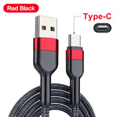 Kabel za brzi punjač tipa C USB C najlonski kabel za Xiaomi Huawei Oneplus Poco Samsung Iphone 15 16 USB C punjač Data kabel