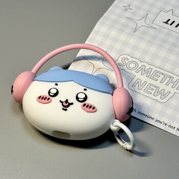 Cute Hachiwares Headphone Protective Case Listening To Music Style 2024 Airpods IPhone Pro2 Ασύρματη θήκη ακουστικών Bluetooth