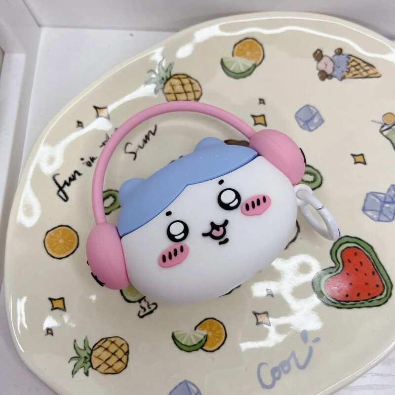 Slatka Hachiwares zaštitna torbica za slušalice Stil slušanja glazbe 2024 Airpods IPhone Pro2 torbica za bežične Bluetooth slušalice