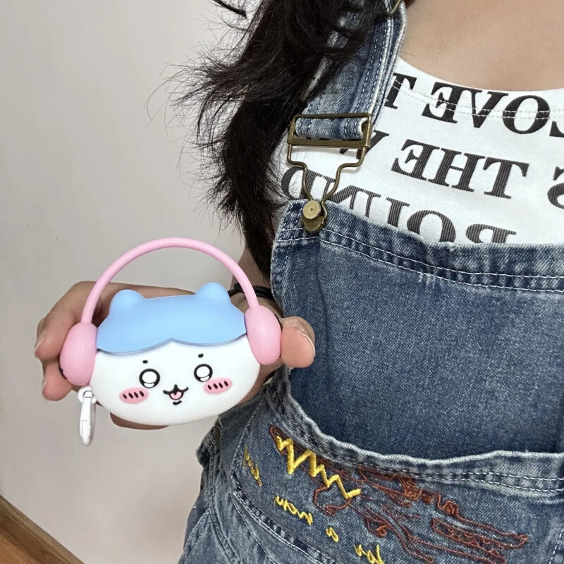 Slatka Hachiwares zaštitna torbica za slušalice Stil slušanja glazbe 2024 Airpods IPhone Pro2 torbica za bežične Bluetooth slušalice