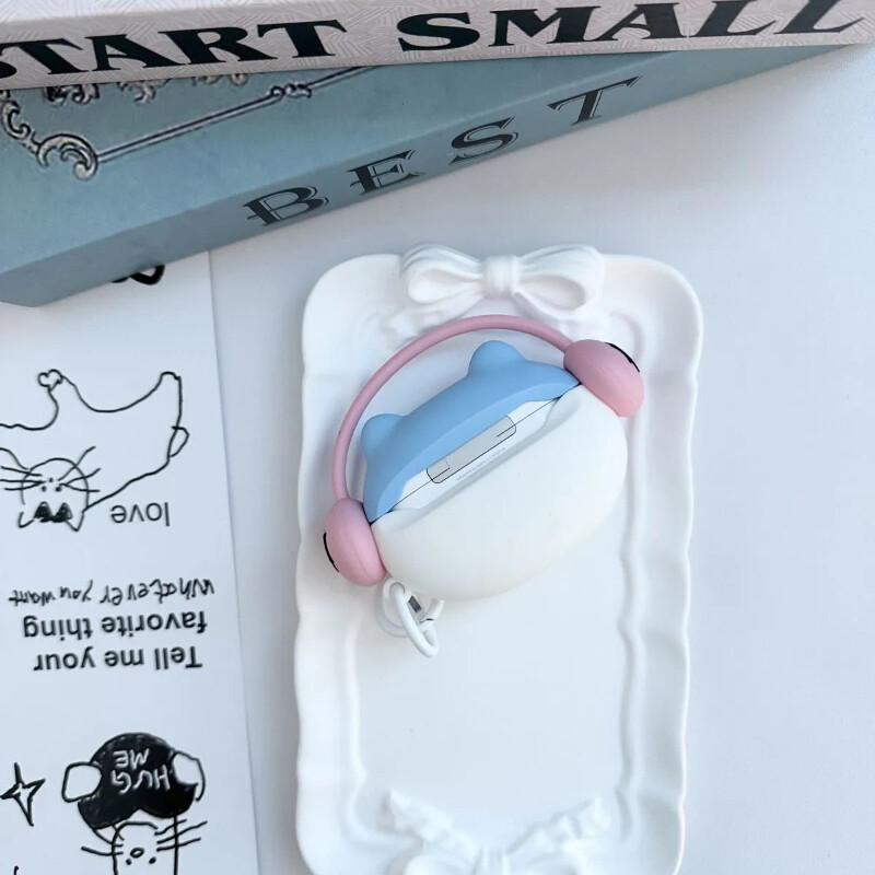 Slatka Hachiwares zaštitna torbica za slušalice Stil slušanja glazbe 2024 Airpods IPhone Pro2 torbica za bežične Bluetooth slušalice