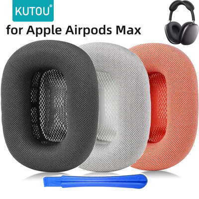 KUTOU Ausu spilventiņš Apple Airpods Max nomaiņai Atmiņas Sūklis Spilvena Pārvalks Austiņu Austiņas Aizsargaustiņu Austiņu Piederumi