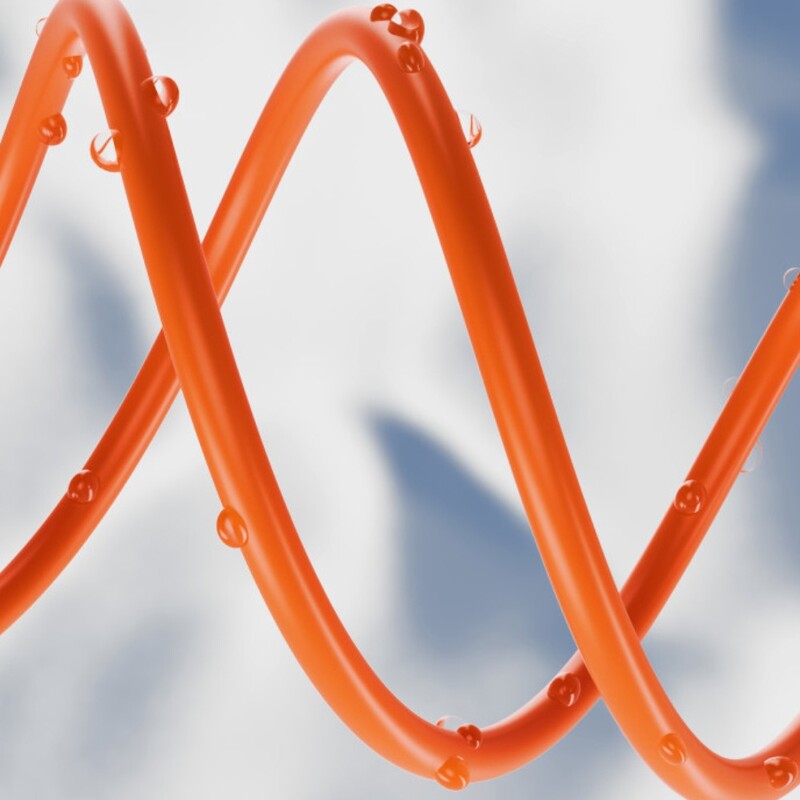 Моден тип C/Micro USB 65W USB C кабел 6A Кабел за данни за бързо зареждане Прозрачен изглед 1m Зареждане на мобилен телефон